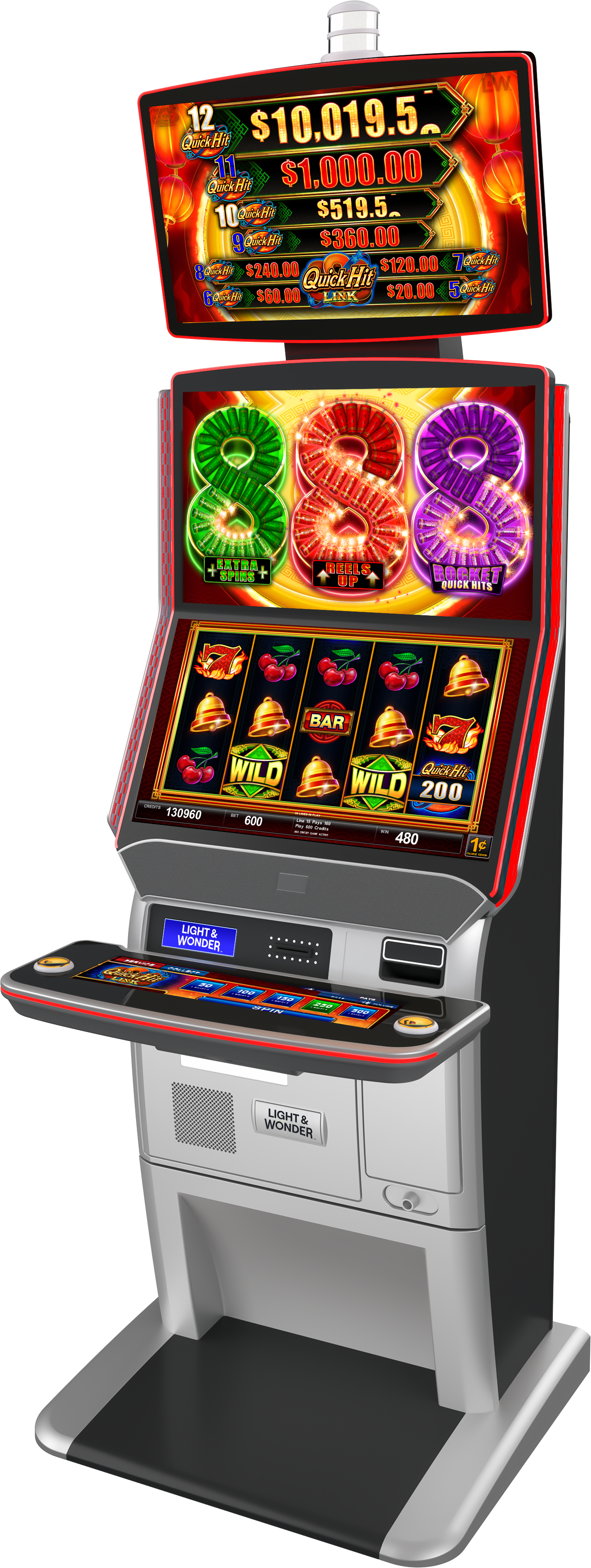 Quick Hit Link 888 - Red Cabinet
