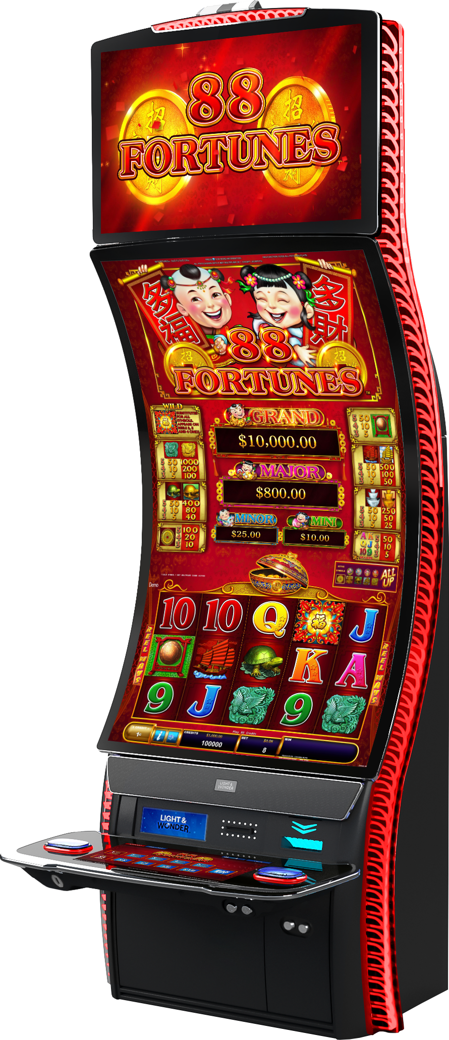 Duo Fu Duo Cai -  88 Fortunes Cabinet