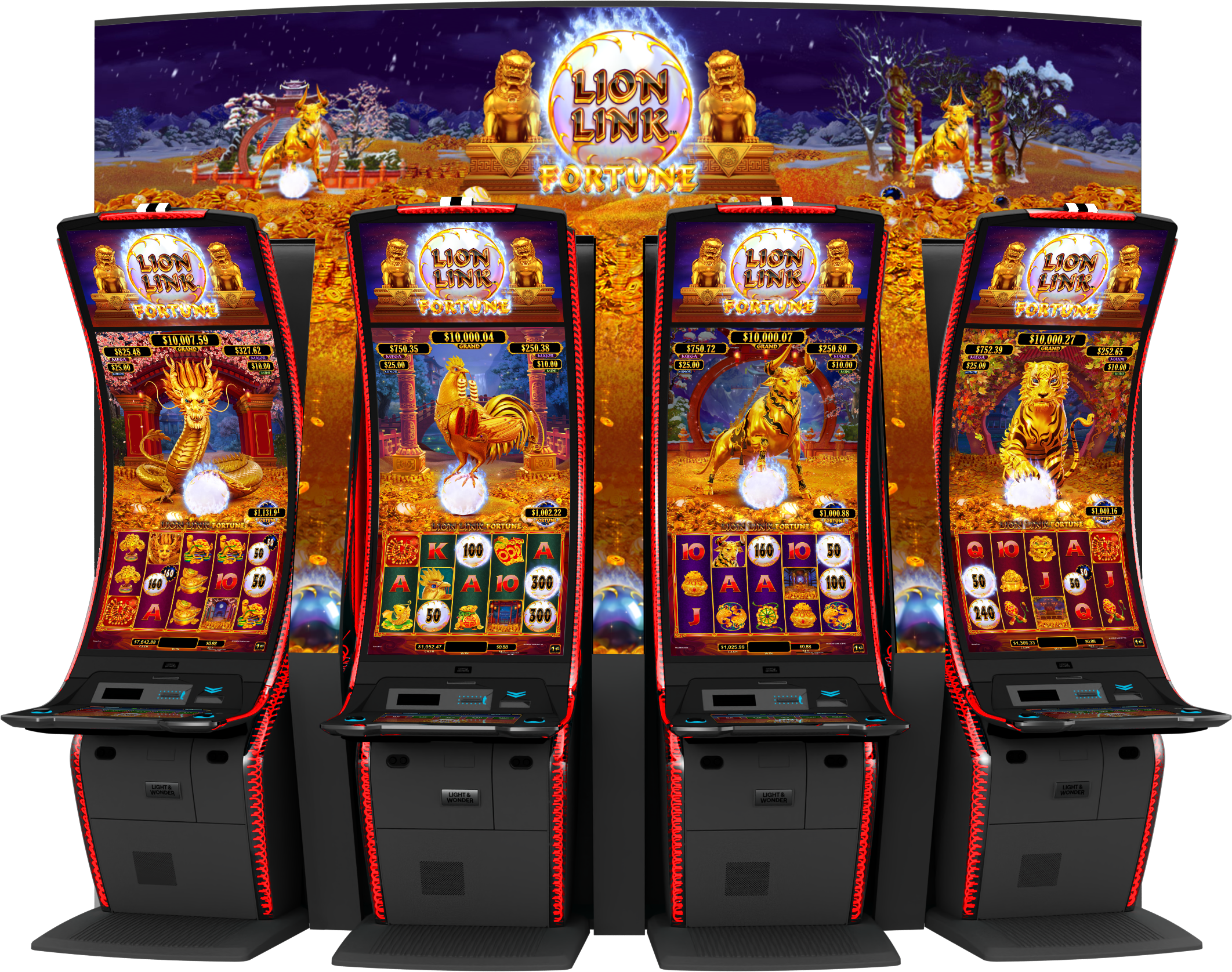 Lion Link Fortune - Tiger Cabinet
