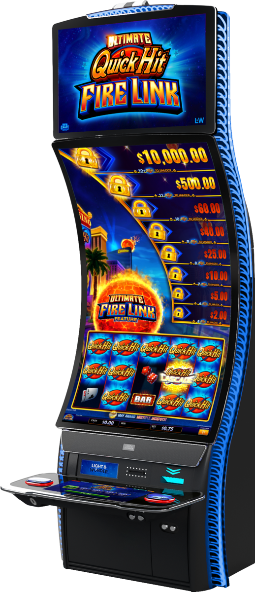 Ultimate Quick Hit Fire Link - Las Vegas Cabinet