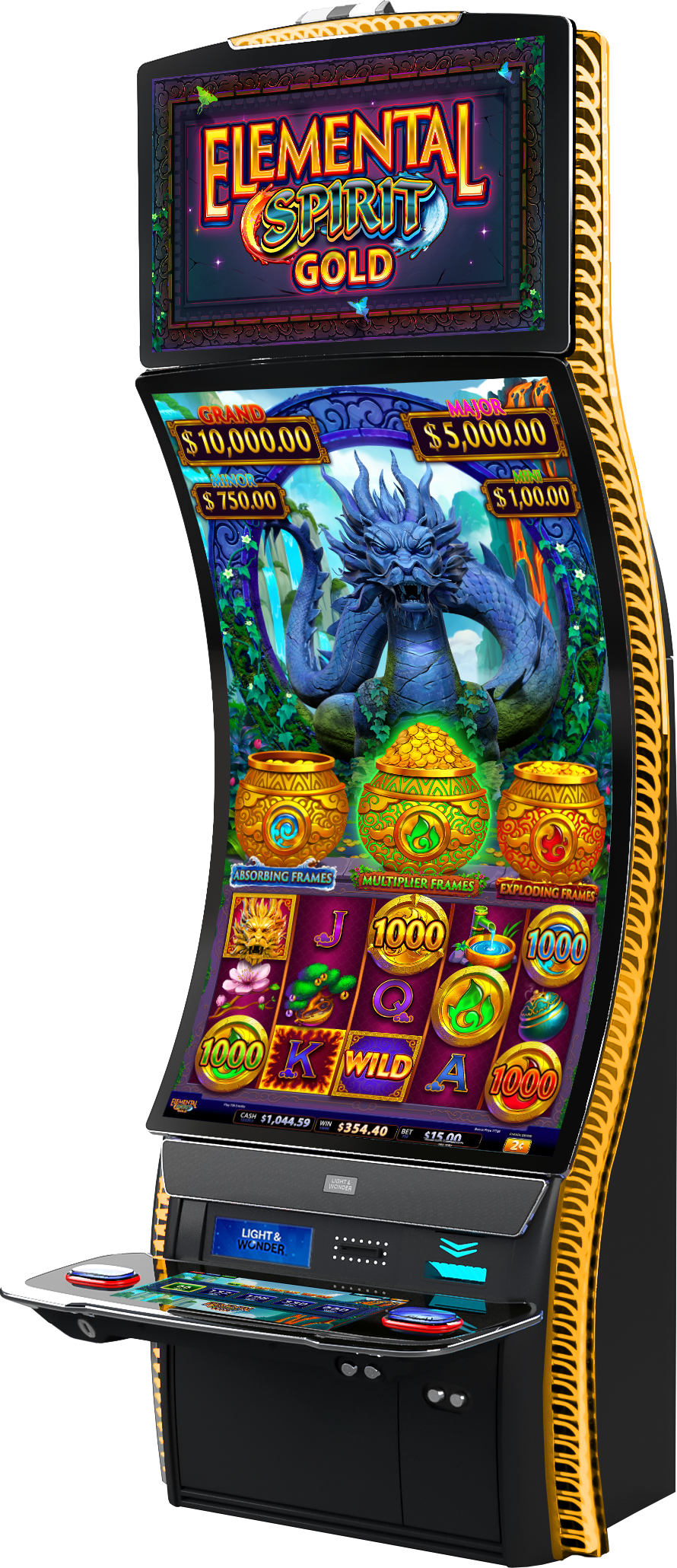 Elemental Spirit - Gold Cabinet