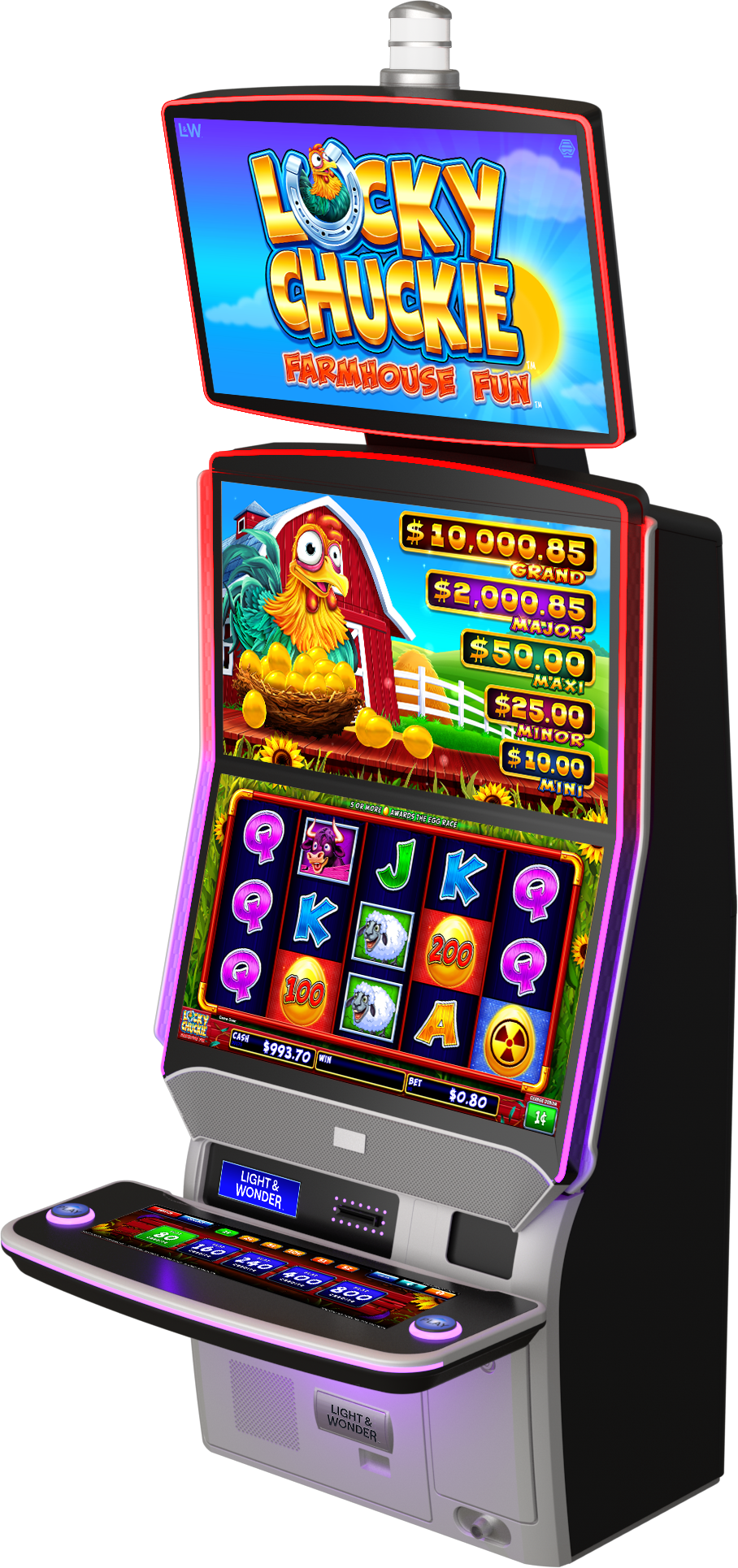 Lucky Chuckie - Farmhouse Fun Cabinet