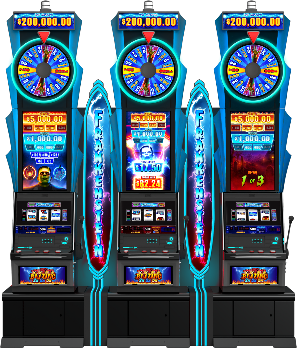 Monster Jackpots - Frankenstein Cabinet