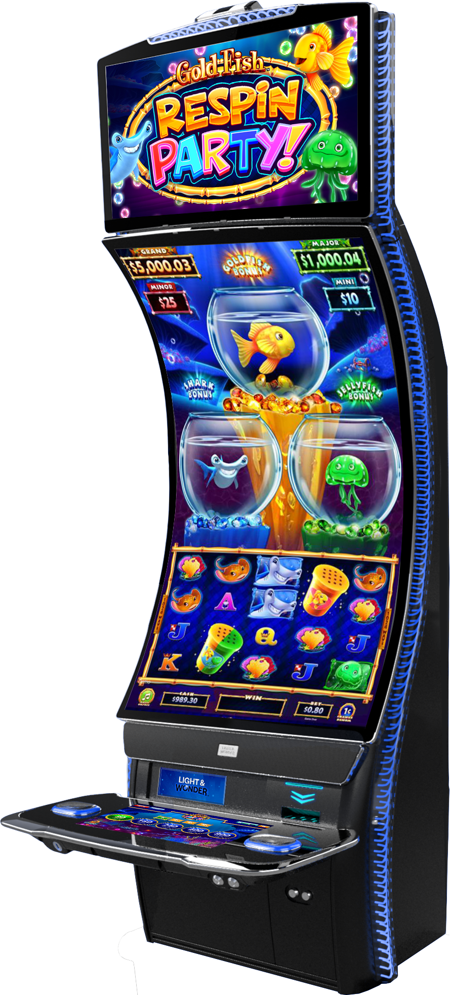 Gold Fish Respin Party - Diver Cabinet