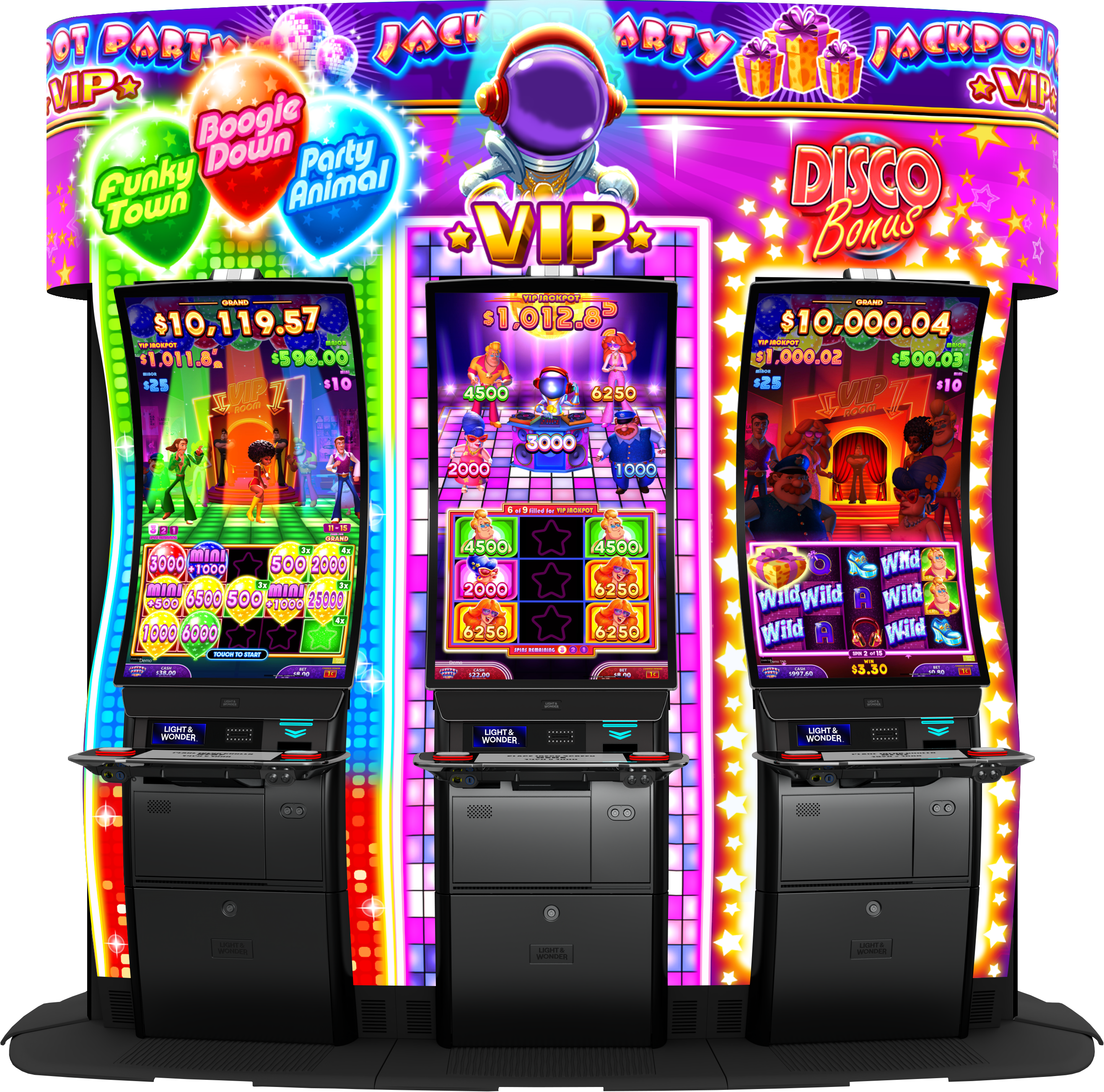 Jackpot Party VIP - Disco Cabinet