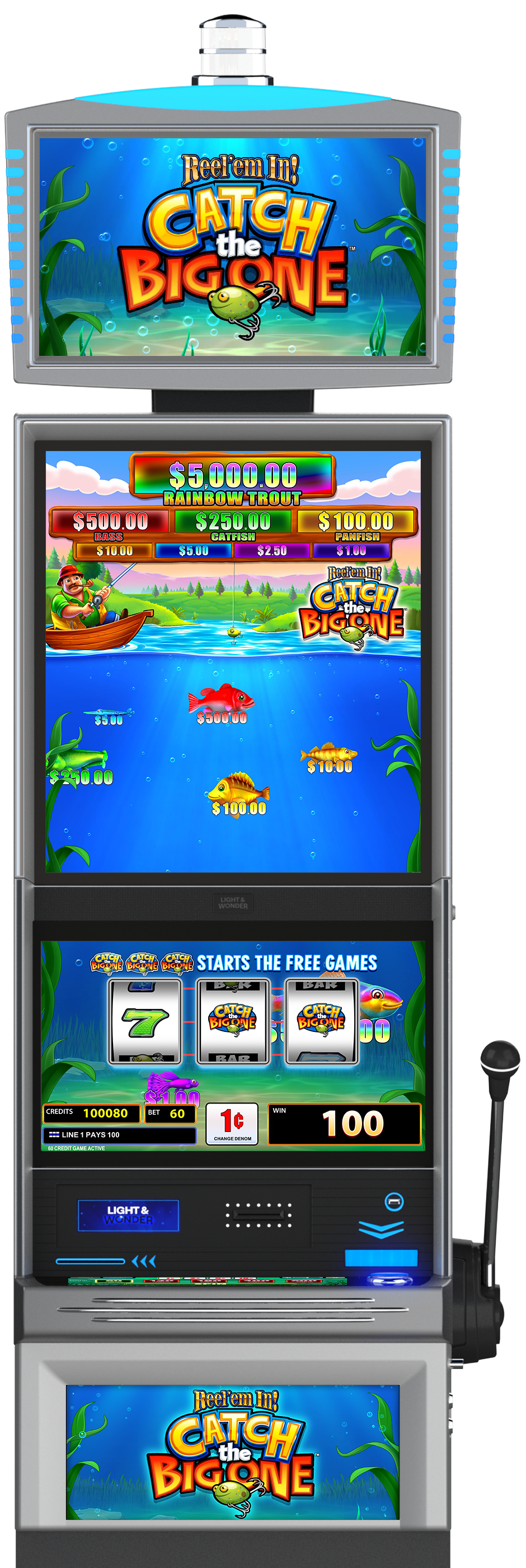 Reel 'em In Catch the Big One - Lake Lunker Edition Cabinet