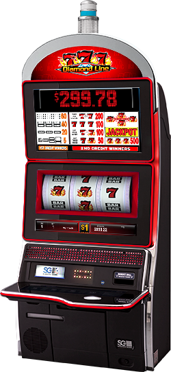 Diamond Line Blazing 7s Cabinet