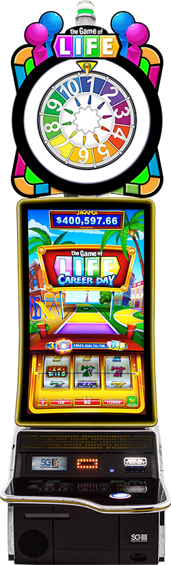 The Game of Life Career Day Cabinet