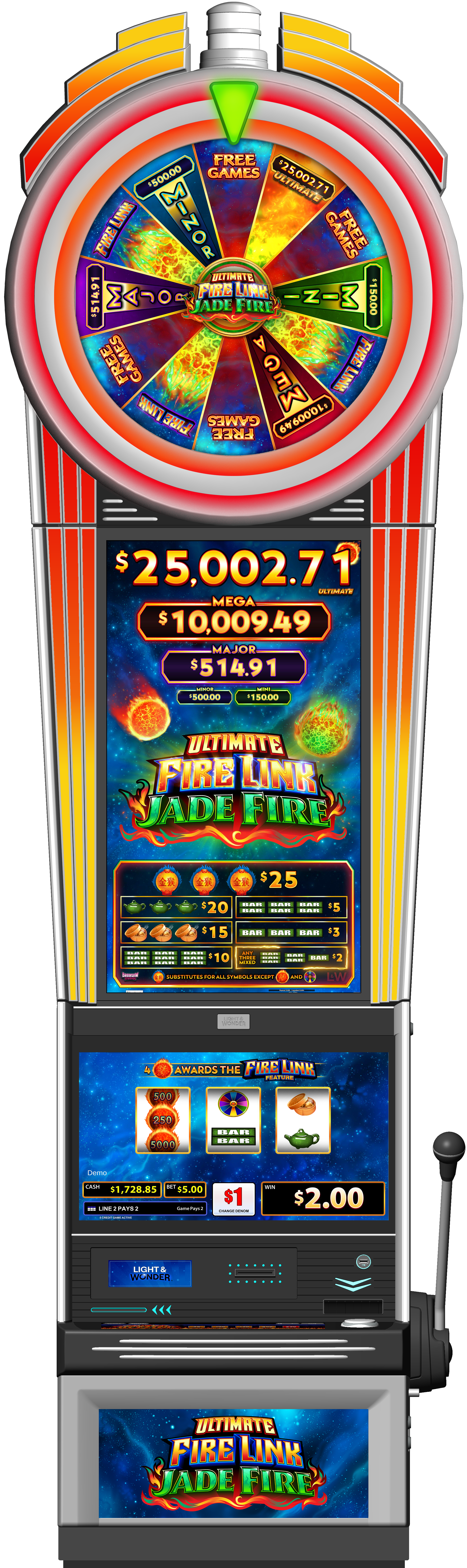 Ultimate Fire Link - Jade Fire Cabinet