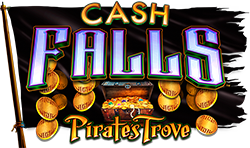 Cash Falls - Pirate's Trove Logo