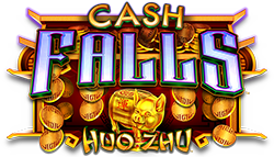 Cash Falls - Huo Zhu Logo