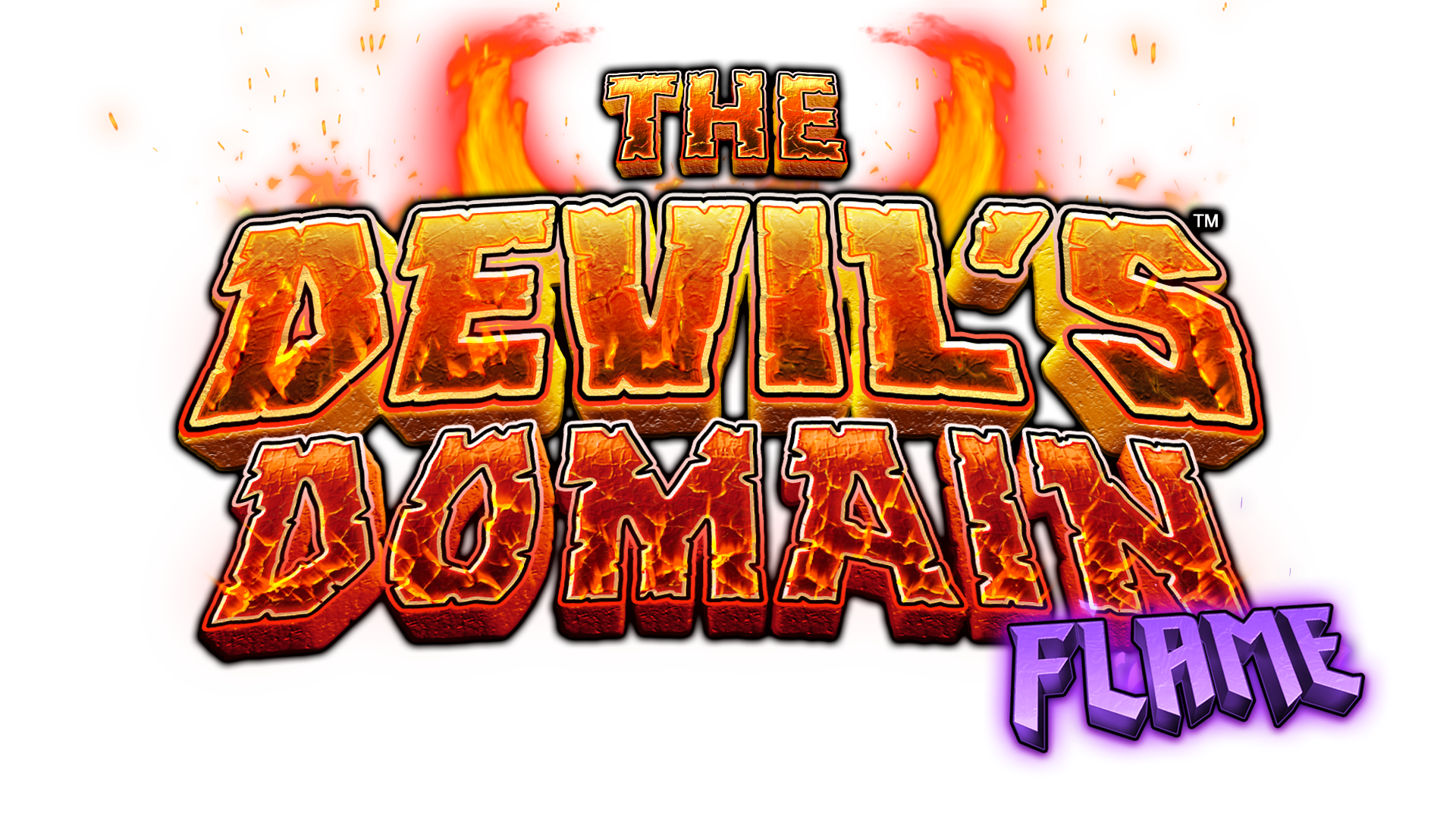 Mighty Money Lock - The Devil's Domain - Flame Logo