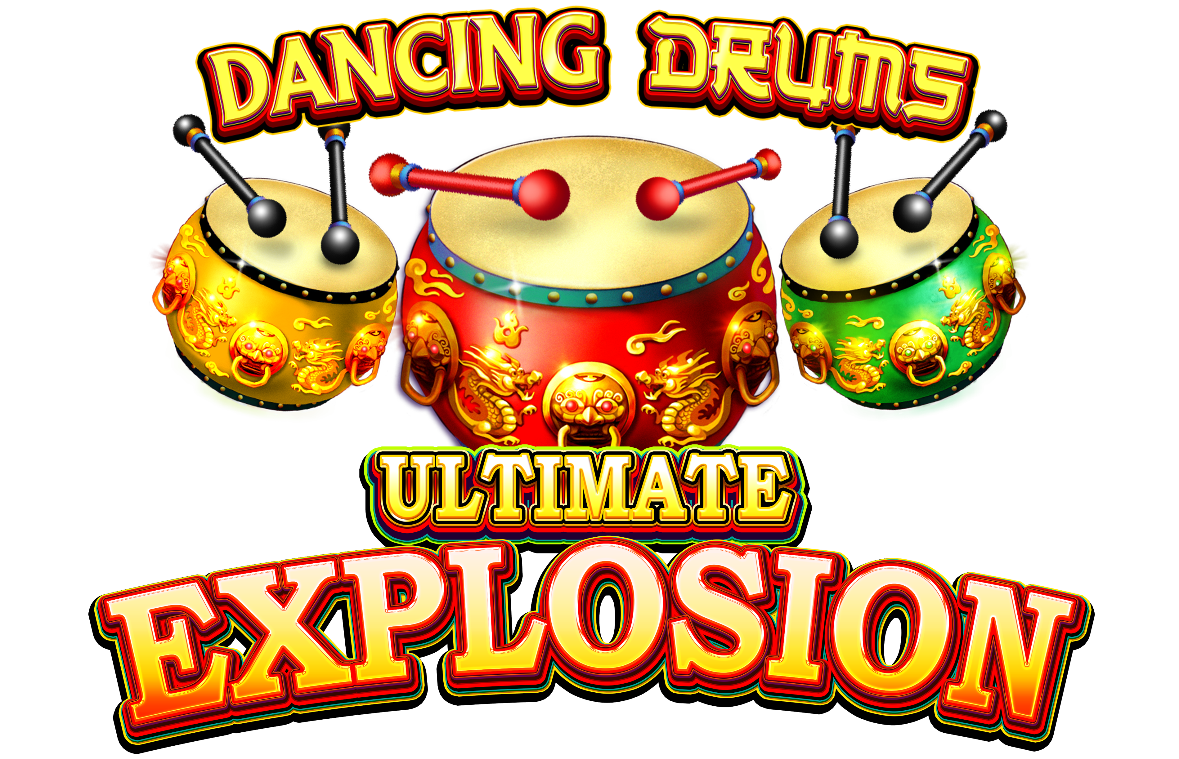 Dancing Drums Ultimate Explosion Logo