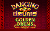 Dancing Drums - Golden Drums Logo