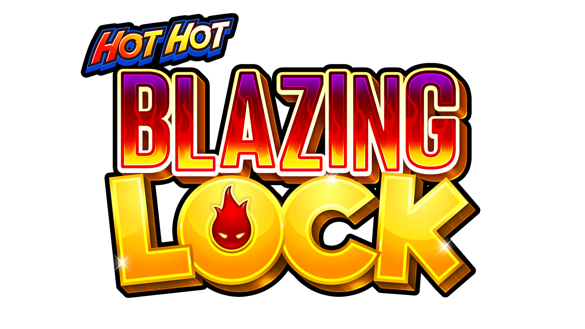 Hot Hot Blazing Lock Logo