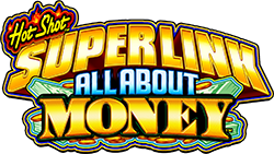 Hot Shot Super Link - All About Money Logo