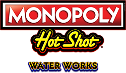 MONOPOLY Hot Shot Water Works Logo