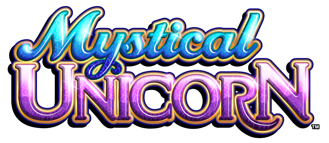 Mystical Unicorn Wheel Logo