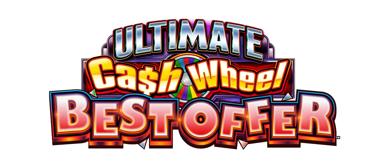 Ultimate Cash Wheel Best Offer - Double Black & White Logo