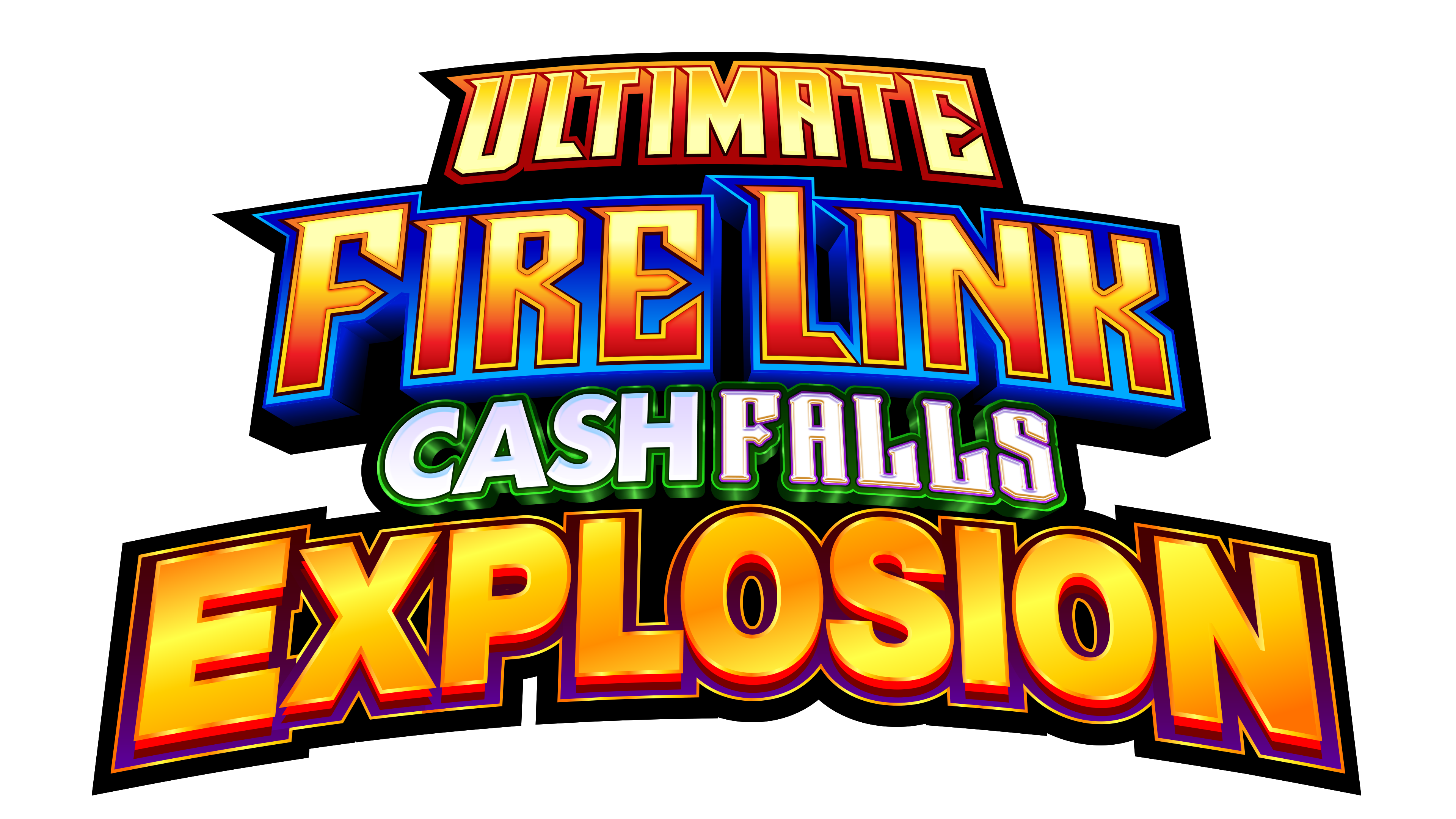 Ultimate Fire Link Cash Falls Explosion Logo